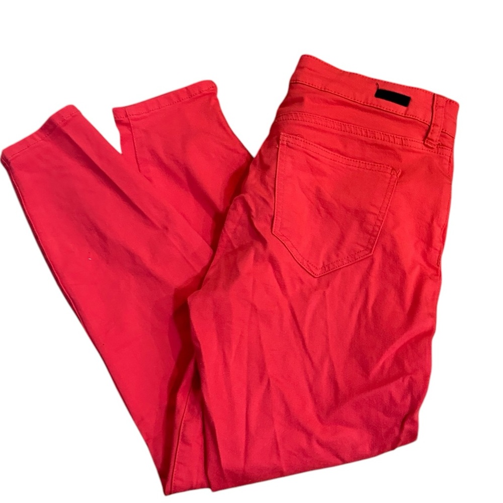 Kut from the Kloth Women's Dayna‎ Ankle Skinny Jeans Size 8 Pink - Picture 3 of 12
